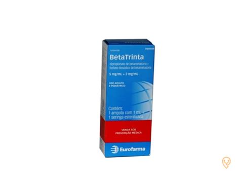 Bula do Betatrinta 1ml Com 1 Ampola E Seringa 